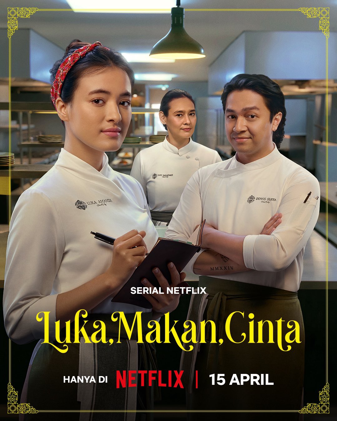 Luka, Makan, Cinta - Temporada 1