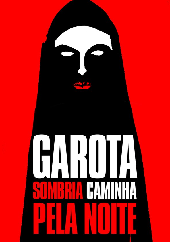 Garota Sombria Caminha pela Noite