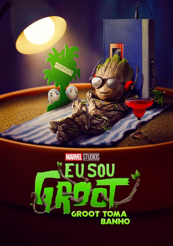 Groot Takes a Bath