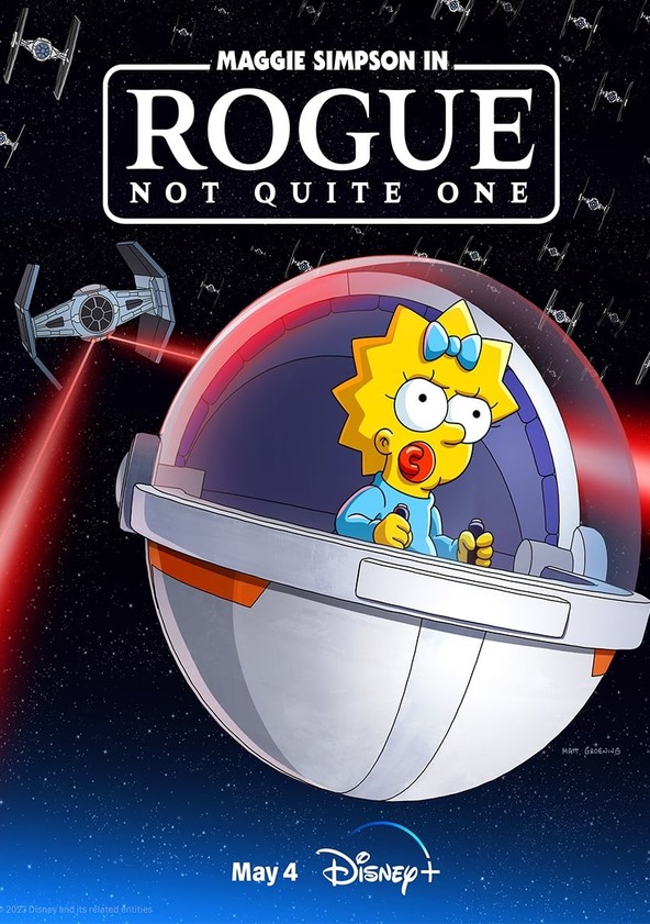 Maggie Simpson em Rogue (Não Exatamente) One