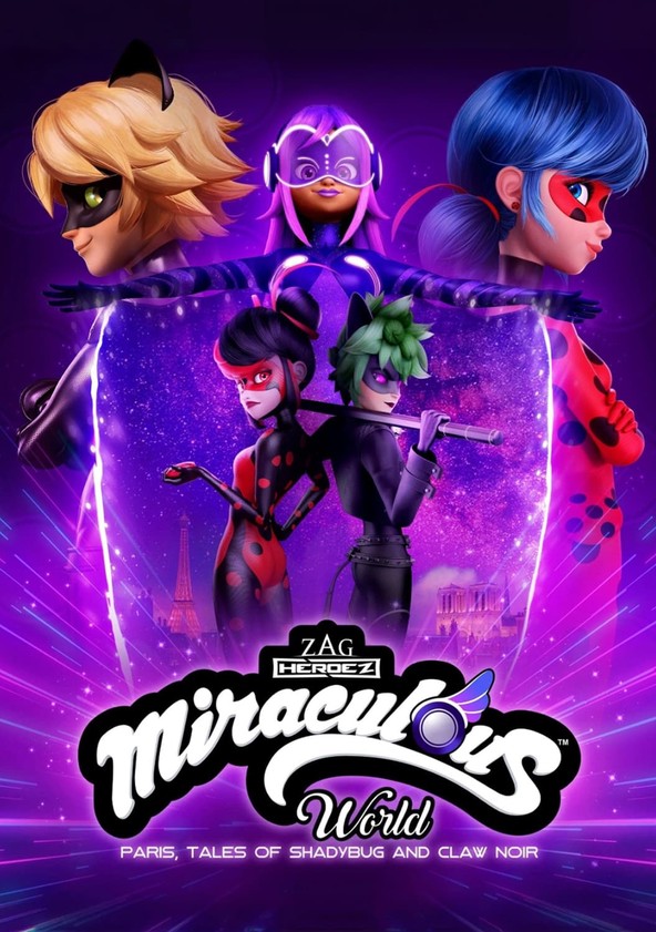 Miraculous World: Paris, As Aventuras De Shadybug e Claw Noir