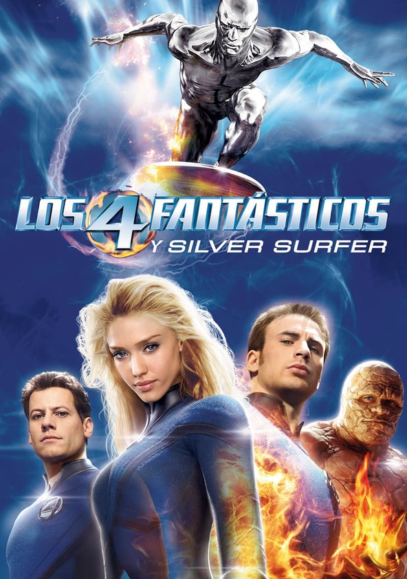 Los 4 Fantásticos y Silver Surfer
