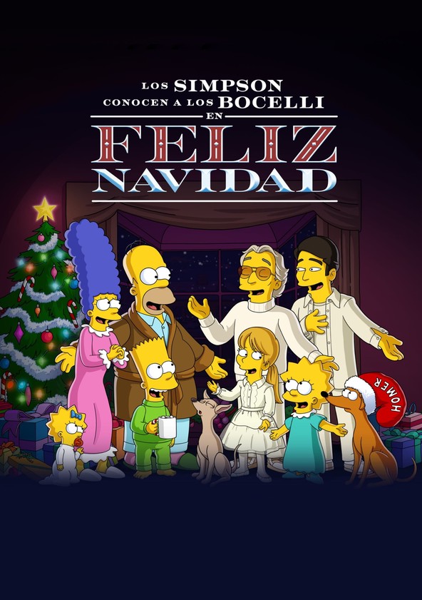 The Simpsons Meet the Bocellis in Feliz Navidad