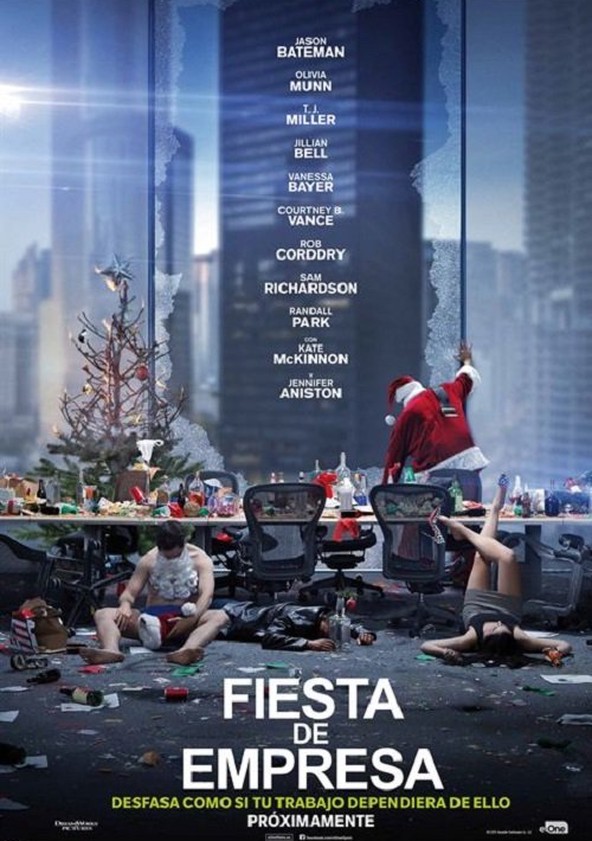 Fiesta de Navidad en la oficina
