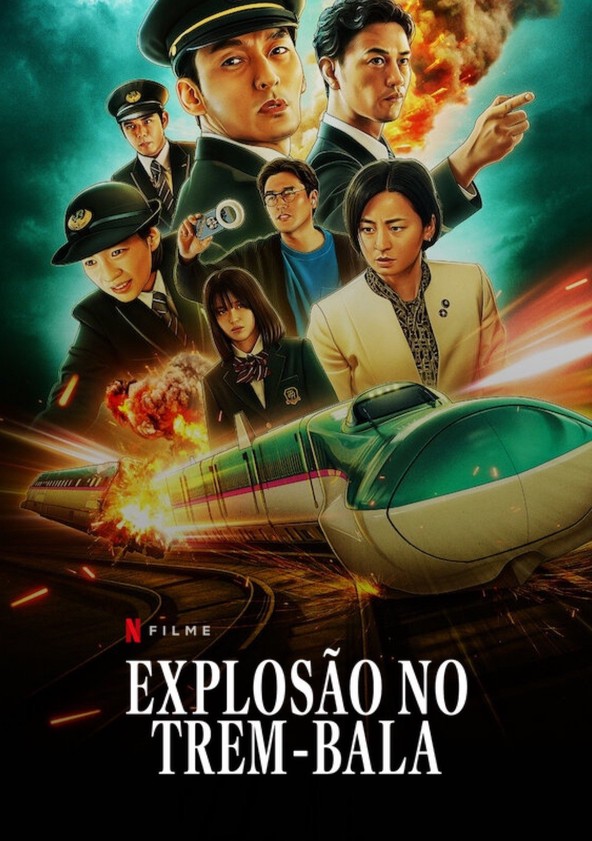 Explosão no trem-bala